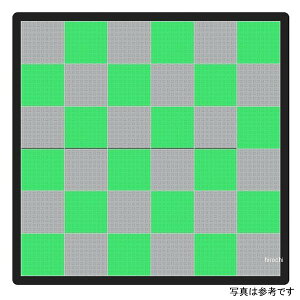 テックタイル TECTile 4小間セット 4,060mm×9,010mm ライトグレー/緑 TECTILE-TENJI0004-LGR-GN HD店