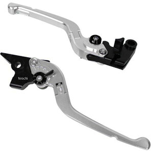 【メーカー在庫あり】 ユーカナヤ U-KANAYA Rタイプ可倒式 アルミ削り出しビレットレバーセット 20年以降 ジクサーSF シルバー SU060-130-0703 HD店