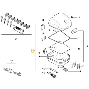 BMW gbv P[X L[ V_[Ȃ 71607710982 HDX