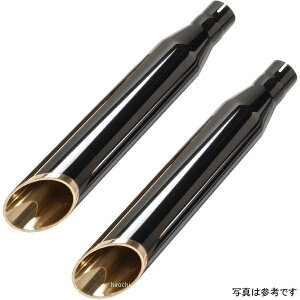 モーターステージ スリップオンマフラー 76ベビーブラス 17年 FXDL、FXDB 黒/エンド無し 2022456 HD店