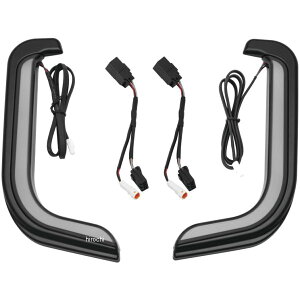 �yUSA�݌ɂ���z �N���A�L�� Kuryakyn TRACER LED �t�F�A�����O �����[�A�N�Z���g �� kur2957 HD�X