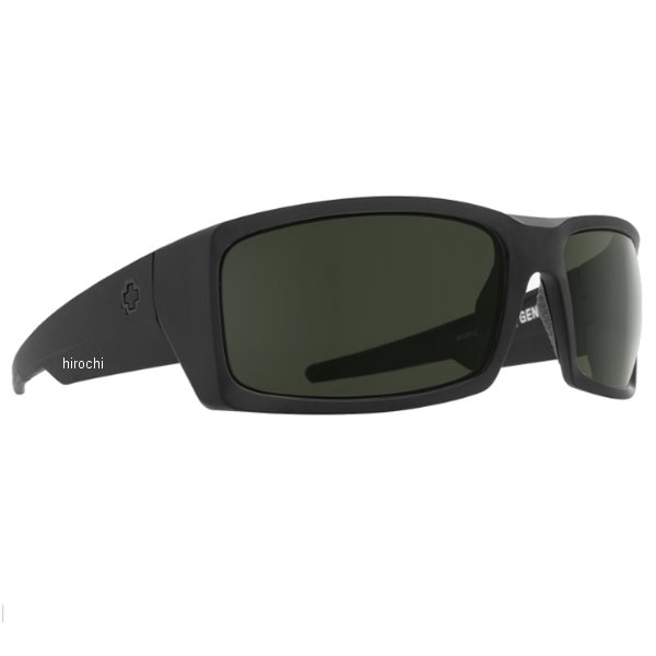 スパイ メンズ サングラス・アイウェア アクセサリー Spy Helm Tech Sunglasses Matte Dark Gray Happy Gray  Green 通販