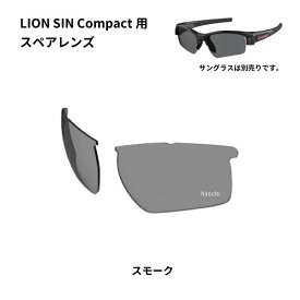 スワンズ SWANS サングラススペアレンズ LION SIN Compactシリーズ用スペアレンズ スモーク L-LI SIN-C-0001 SMK HD店