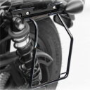 【メーカー在庫あり】 キジマ サドルバッグガード 22年 ナイトスター(RH975) 左側 黒 HD-07915 HD店