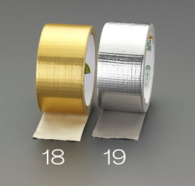 【メーカー在庫あり】 エスコ ESCO 48mmx9.1m 手切れ粘着テープ ゴールド 000012248477 HD店