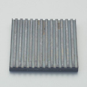 【メーカー在庫あり】 エスコ ESCO 150x150x10mm ゴム板(両面筋入/黒) 000012346741 HD店