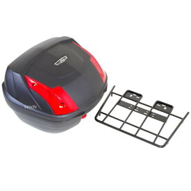 【メーカー在庫あり】 ワールドウォーク マルチリアキャリア 32Lリアボックスセット アタッチメント付き フォルツァMF06 wca-06-mf06-hwb32 HD店