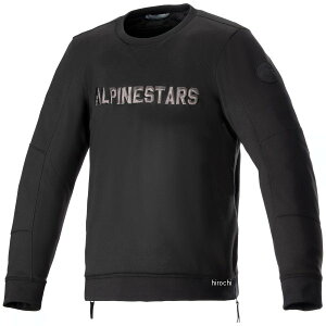 アルパインスターズ 春夏モデル ジャケット LEGIT CREW FLEECE リジット クルー フリース 黒/クールグレー XLサイズ 4201023 HD店