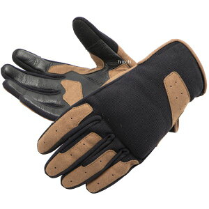 【メーカー在庫あり】 デグナー DEGNER テキスタイルグローブ 黒/ブラウン XLサイズ TG-86 HD店