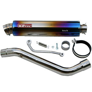 ケイツーテック K2tec スリップオンマフラー NITRO 3ピース ゼファーχ チタン zephyr-3pti HD店