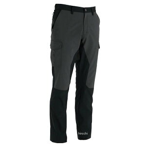 TSデザイン ハイブリッドサマーメンズカーゴパンツ 黒/チャコールグレー Sサイズ 84604 HD店