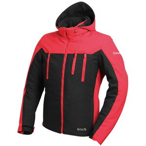 デグナー DEGNER ソフトシェルフード付ジャケット 赤/黒 Mサイズ 19WJ-21 HD店