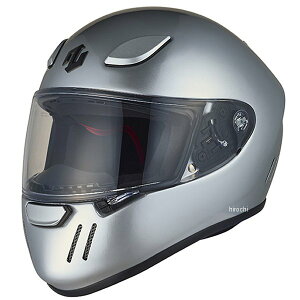 【メーカー在庫あり】 ゴッドブリンク godblinc フルフェイスヘルメット ブレードランナー SOLID シルバー Sサイズ BRJ0013/S HD店