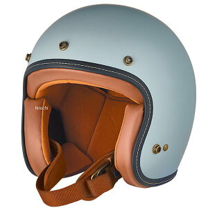 【メーカー在庫あり】 ジーロット ZEALOT ジェットヘルメット FlyboyJet2 CARBON HYBRID グレー マット/ブラウン Lサイズ FJ0023/L HD店