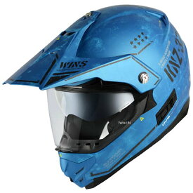 【メーカー在庫あり】 ウインズ WINS オフロードヘルメット X-ROAD COMBAT D10 サマルカンドブルー Mサイズ 4560385760020 HD店