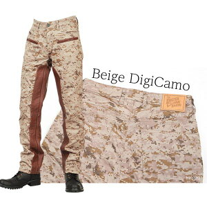 【メーカー在庫あり】 デグナー DEGNER メンズコットンパンツ ベージュデジカモ Lサイズ DP-32 HD店