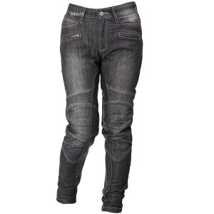 【メーカー在庫あり】 デグナー DEGNER カップ付きデニムパンツ レディース 黒 Lサイズ FRP-27 HD店