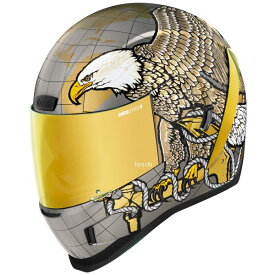 アイコン ICON フルフェイスヘルメット AIRFORM SEMPER FI ゴールド Lサイズ 0101-13666 HD店