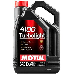 ���`���[�� MOTUL 4100 TURBOLIGHT ���w���� 4�X�g 4�֗p�G���W���I�C�� 10W-40 4���b�g�� 107720 HD�X