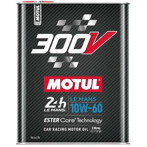 ���`���[�� MOTUL 300V LE MANS 100%���w���� 4�X�g 4�֗p�G���W���I�C�� 10W-60 2���b�g�� 110864 HD�X