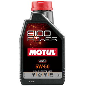 `[ MOTUL 8100 POWER 100%w 4Xg 4֗pGWIC 5W-50 1bg 112006 HDX
