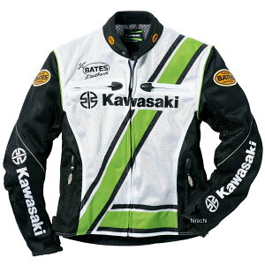 カワサキ純正 カワサキ×BATES クラシックメッシュジャケット 白 3Lサイズ J8001-2916 HD店