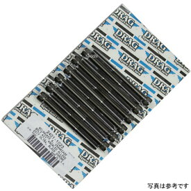 【USA在庫あり】 DRAG Specialties ボルトキット クランク ローレット加工 ハーレー M8 ブラッククローム 2401-1023 HD店