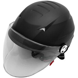 【メーカー在庫あり】 RE-40 リード工業 ヘルメット セリオ 開閉シールド付き マットブラック フリーサイズ(57cm-60cm) RE-40-MB HD店