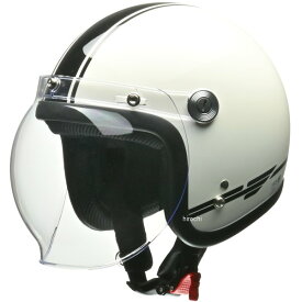 山城 ジェットヘルメット BARTON BC-10 リード工業コラボモデル 白 フリーサイズ (57-60cm未満) 4952652151691 HD店