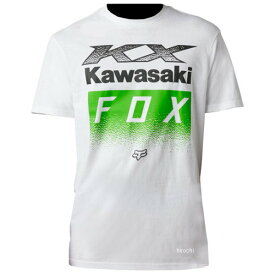 【メーカー在庫あり】 フォックス FOX Tシャツ カワサキ オプティックホワイト Mサイズ 30528-190-M HD店