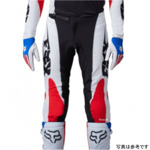 【メーカー在庫あり】 フォックス FOX パンツ フレックスエアー ユニティLE 白/赤/青 28インチ 30458-574-28 HD店