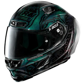 【メーカー在庫あり】 ノーラン NOLAN フルフェイスヘルメット X803RS ストーナー スーパーヒーロー 緑/赤 XLサイズ 16570 HD店