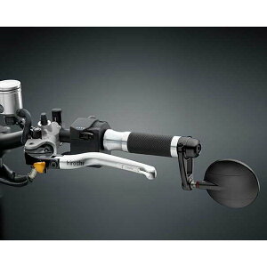 リゾマ rizoma バーエンドミラー Spy-ARM 直径80mm ブラック 左右共通 1個売り BS303B HD店