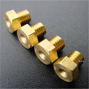 【メーカー在庫あり】 ビーアールシー BRC 純正キャブ用メインジェット♯115 4個セット 79年-82年 Z400FX 8707 HD店