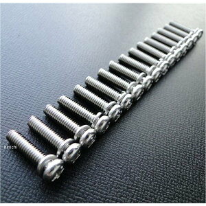 【メーカー在庫あり】 ビーアールシー BRC ステンレス キャブレターフロートチャンバー取付ボルト 16本 79年-82年 Z400FX 8713 HD店