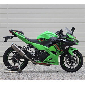 ダブルアールズ WR'S スリップオンマフラー SS-OVAL JMCA認証 18年以降 Ninja400 ソリッド SK4430JM HD店