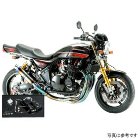 ナイトロレーシング 4in1手曲げチタンEX UPタイプ カットオイルパン付 HP φ85 ストレイトチタン 420mm V2 ゼファー1100 EX-08HBTUT4H-V2 HD店