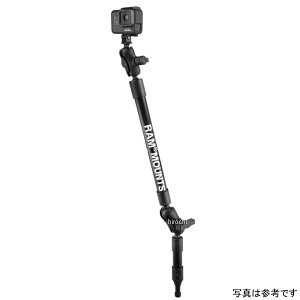 ラムマウント RAM Mounts GoProマウント&スプラインポストセット 全長68.5cmタフポール 1&1.5インチボール RAP-114-PSP-4-12-A-GOP1 HD店