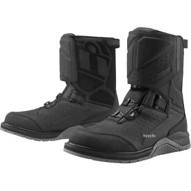 アイコン ICON ブーツ ALCAN WATERPROOF 黒 10サイズ 3403-1237 HD店
