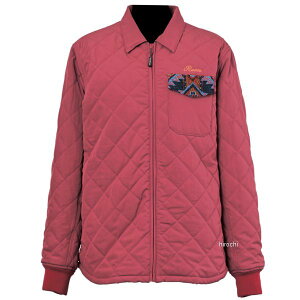 【メーカー在庫あり】 ロッソスタイルラボ Rosso StyleLab 秋冬モデル プロテクトキルティングシャツジャケット ローズ Mサイズ ROJ-992 HD店