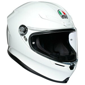 【メーカー在庫あり】 エージーブイ AGV フルフェイスヘルメット K6S MPLK 010 ホワイト Mサイズ(57-58cm) 18395007010-M HD店
