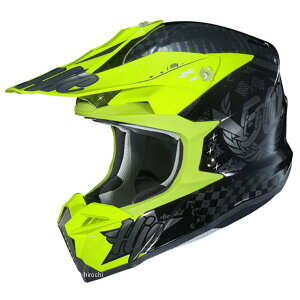 HJH198 エイチジェイシー HJC オフロードヘルメット i50 アルタクス 黒/蛍光黄(MC4H) Sサイズ HJH198BK41S HD店