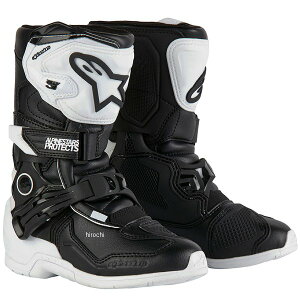 【メーカー在庫あり】 アルパインスターズ オフロード ブーツ TECH3S キッズ用 白/黒 1サイズ 2014524-21-1 HD店