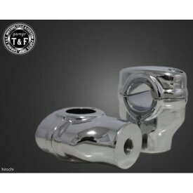 ガレージT＆F オーバルハンドルポスト2インチ スティード400 メッキ 5090121 HD店