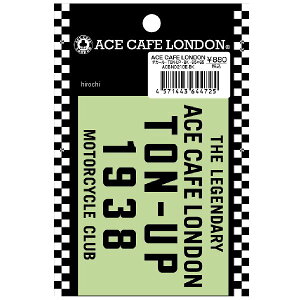 y[J[݌ɂz G[XJtFh ACE CAFE LONDON fJ[ TON-UP  ACE-N021DE-BK HDX