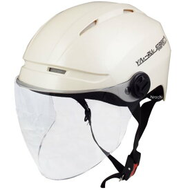 【メーカー在庫あり】 TNK工業 ハーフヘルメット STR-Air パールホワイト フリーサイズ 4984679512971 HD店