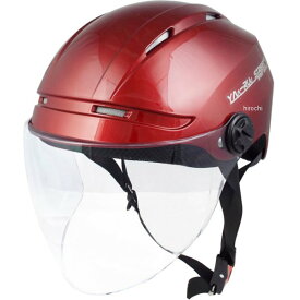 【メーカー在庫あり】 TNK工業 ハーフヘルメット STR-Air キャンディーレッド フリーサイズ 4984679513008 HD店