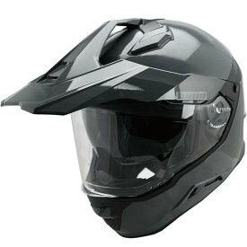 TNK工業 フルフェイスヘルメット ZD-8 ZACK グレー M/Lサイズ(57-59) 4984679513091 HD店
