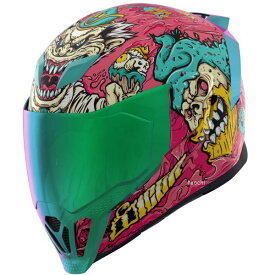 アイコン ICON 2024年モデル フルフェイスヘルメット AIRFLITE MIPS スナックアタック ピンク XSサイズ 0101-16921 HD店