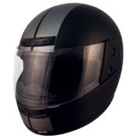 【メーカー在庫あり】 HF-100V TNK工業 フルフェイスヘルメット ハーフマッドブラックガンメタ フリーサイズ(58-59cm) 4984679511301 HD店